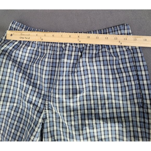 POLO SPORT Ralph Lauren Mens SZ M Swimsuit Trunks Shorts Mesh Liner Plaid Preppy - Picture 9 of 11